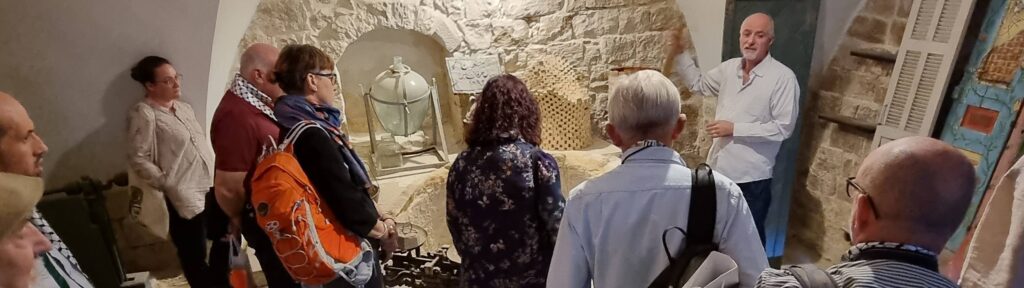 Group in heritage factory